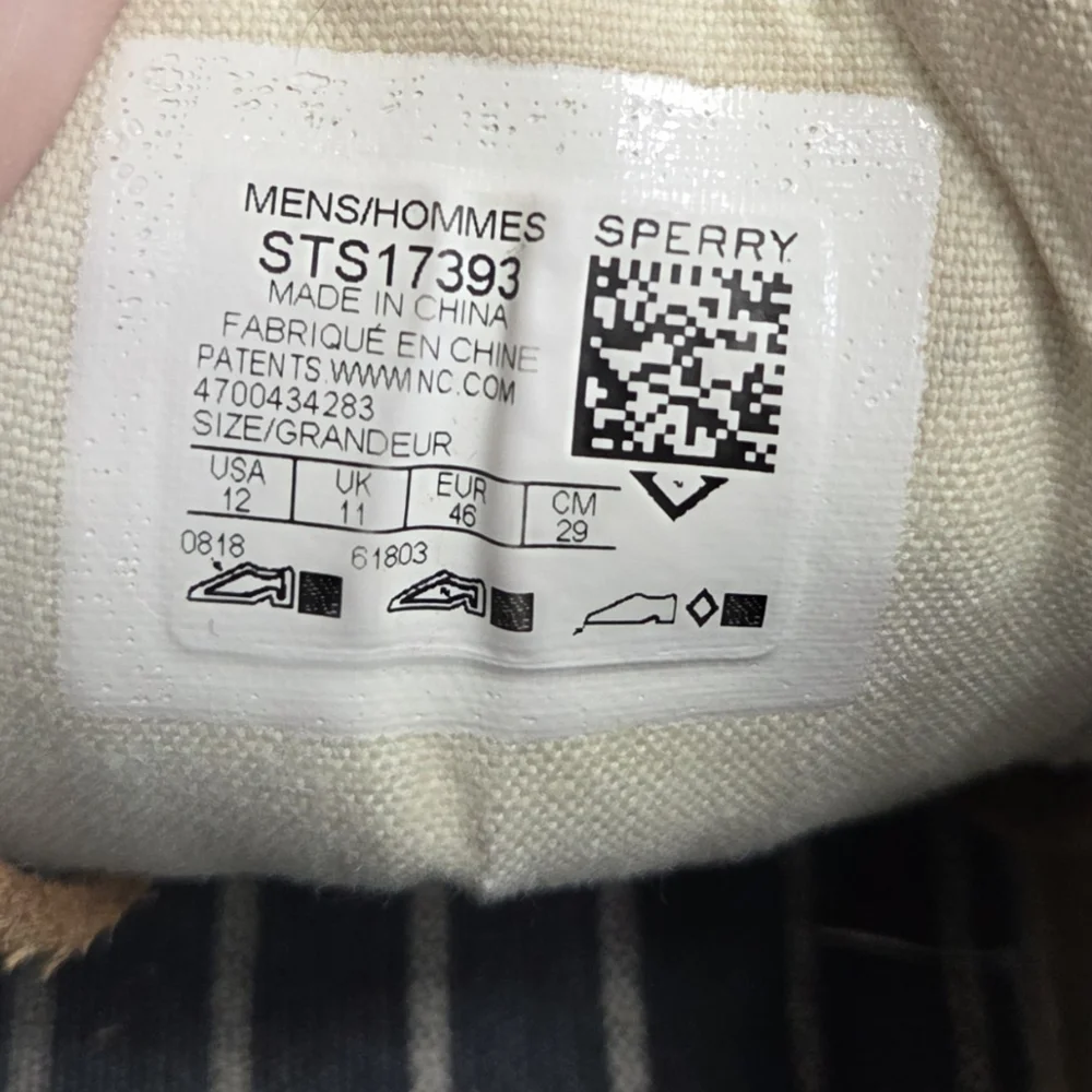Sperry Top-Sider canvas men's shoes